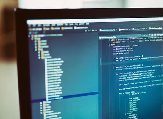 Illustration of a secure web portal